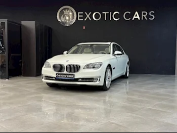 BMW  7-Series  750 Li  2014  Automatic  58,000 Km  8 Cylinder  Rear Wheel Drive (RWD)  Sedan  White