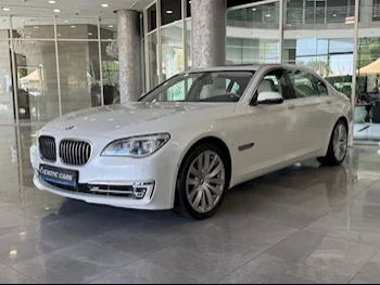 BMW  7-Series  750 Li  2014  Automatic  58,000 Km  8 Cylinder  Rear Wheel Drive (RWD)  Sedan  White