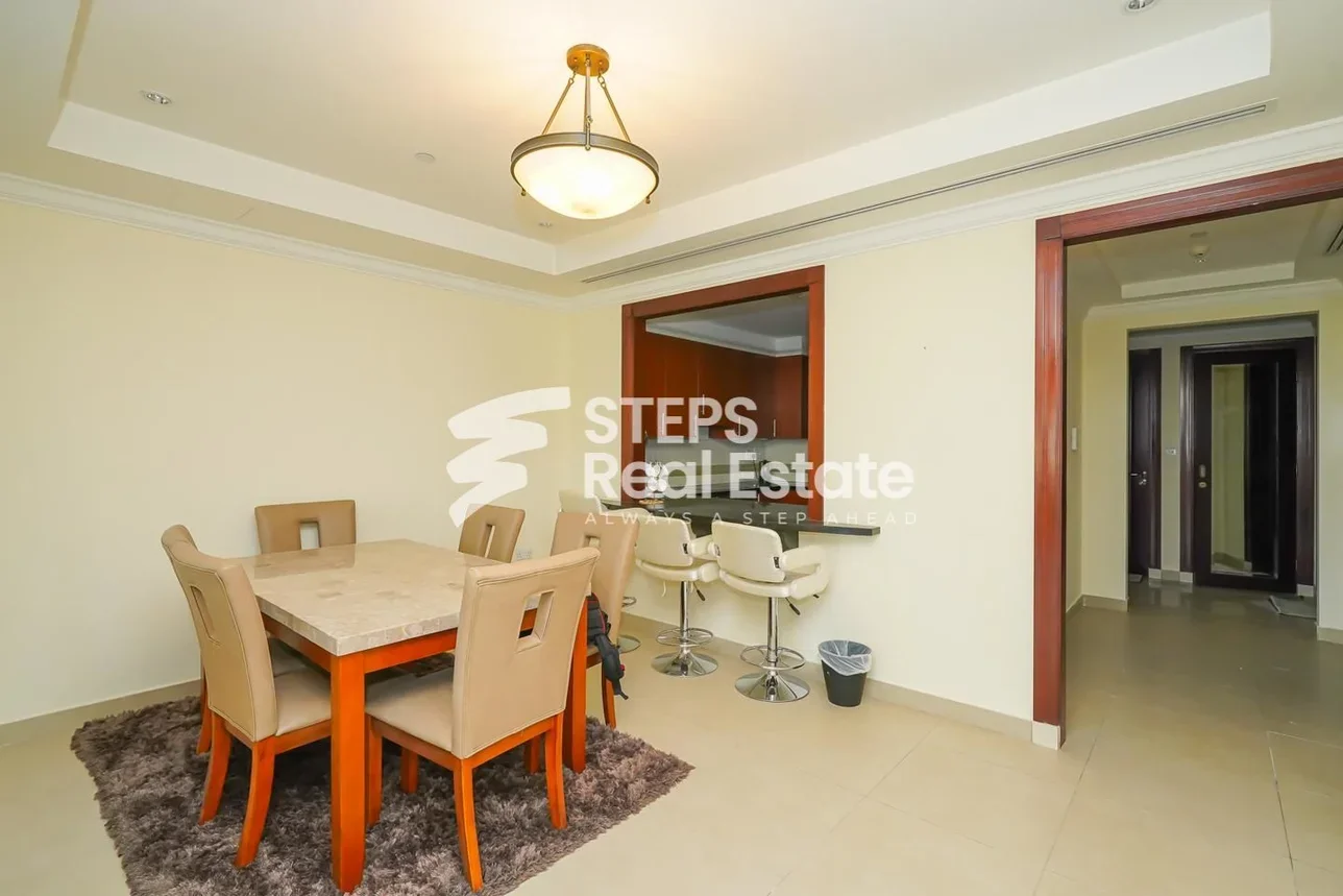 2 Bedrooms  Apartment  in Doha -  The Pearl  Fully Furnished