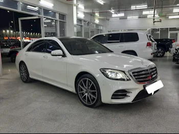 Mercedes-Benz  S-Class  450  2020  Automatic  111,000 Km  6 Cylinder  Rear Wheel Drive (RWD)  Sedan  White