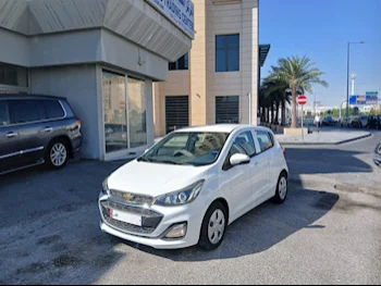 Chevrolet  Spark  2019  Automatic  54,000 Km  4 Cylinder  Front Wheel Drive (FWD)  Hatchback  White