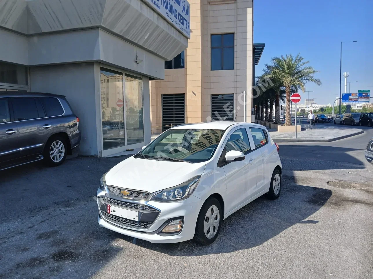 Chevrolet  Spark  2019  Automatic  54,000 Km  4 Cylinder  Front Wheel Drive (FWD)  Hatchback  White