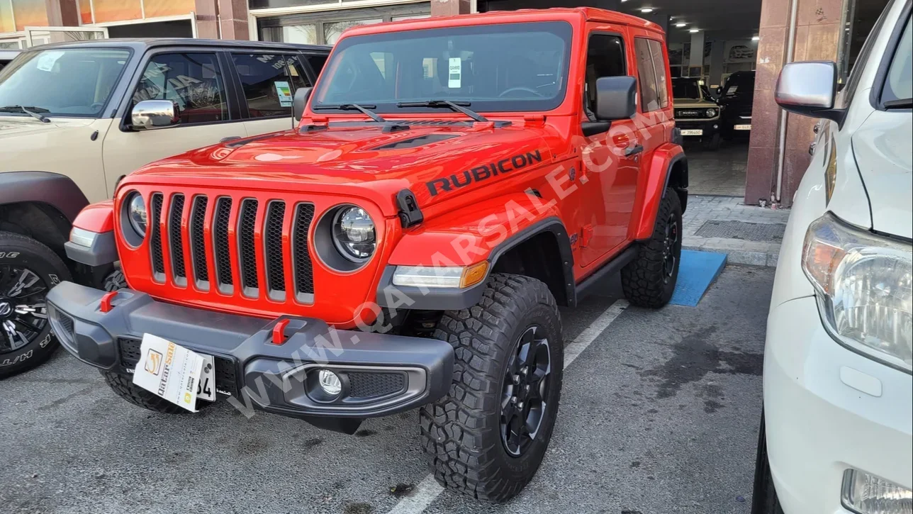 Jeep  Wrangler  Rubicon  2023  Automatic  14,000 Km  6 Cylinder  Four Wheel Drive (4WD)  SUV  Red