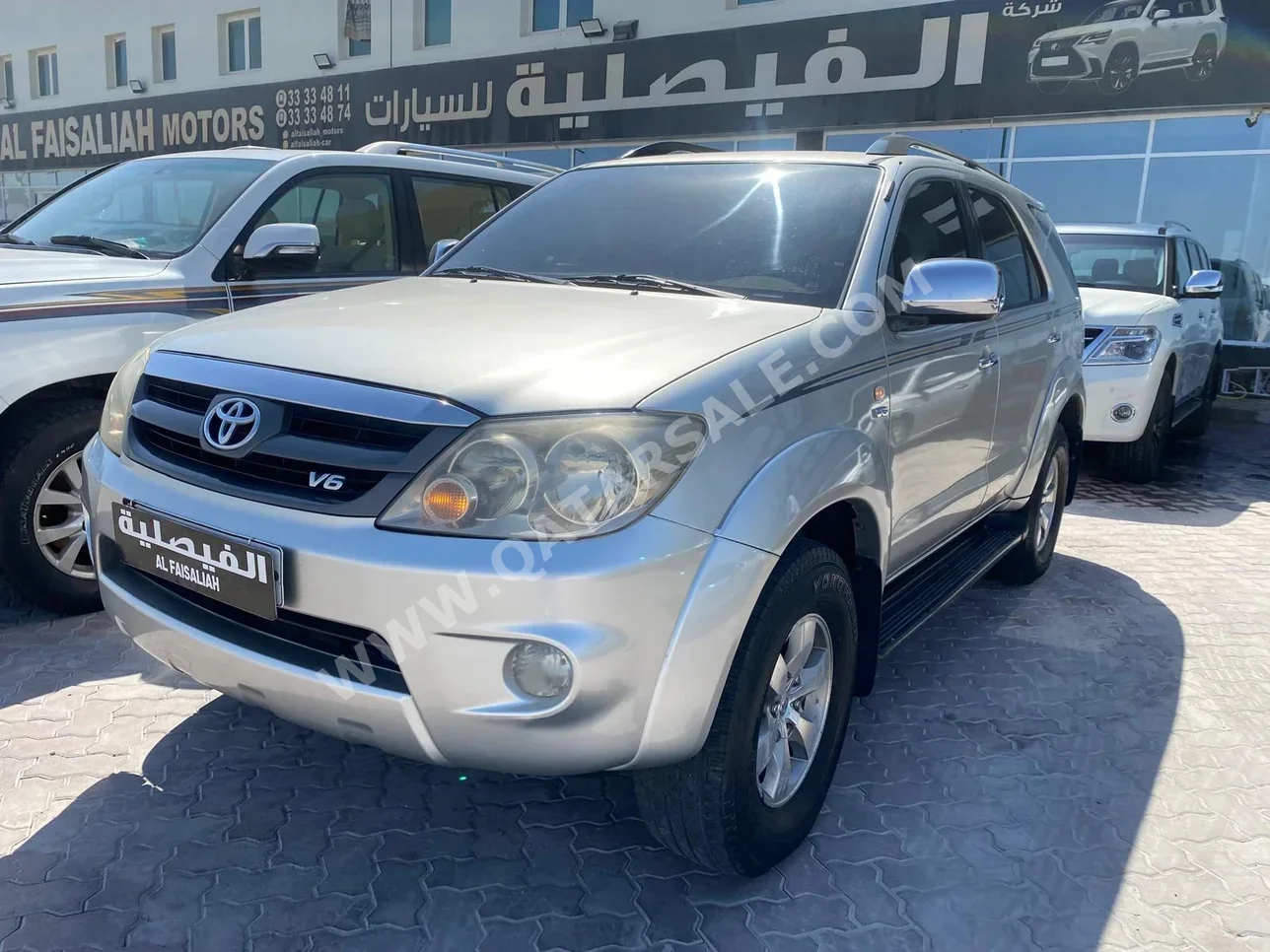 Toyota  Fortuner  SR5  2008  Automatic  241,000 Km  6 Cylinder  Four Wheel Drive (4WD)  SUV  Silver