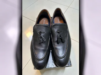 Shoes Genuine Leather  Black Size 46  Men