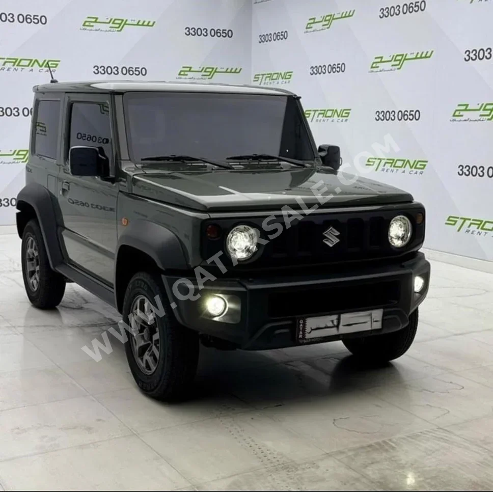 Suzuki  Jimny  2024  Automatic  19,000 Km  4 Cylinder  Four Wheel Drive (4WD)  SUV  Olive Green  With Warranty