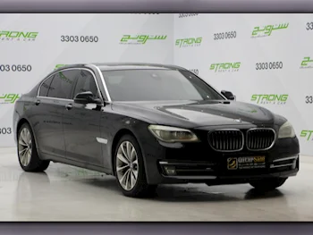 BMW  7-Series  730 Li  2015  Automatic  169,000 Km  6 Cylinder  Rear Wheel Drive (RWD)  Sedan  Black
