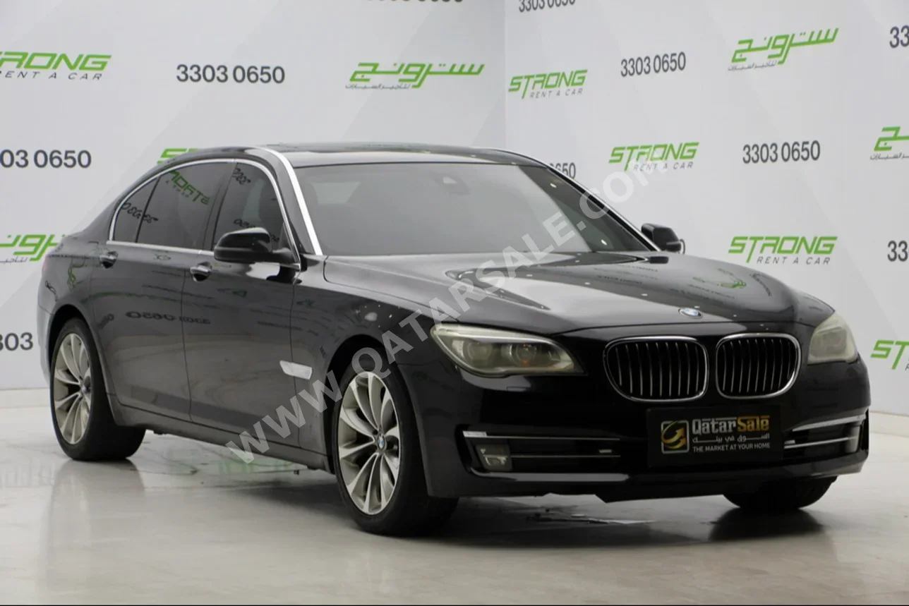 BMW  7-Series  730 Li  2015  Automatic  169,000 Km  6 Cylinder  Rear Wheel Drive (RWD)  Sedan  Black