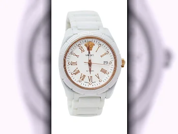 Watches - Versace  - Quartz Watch  - White  - Unisex Watches