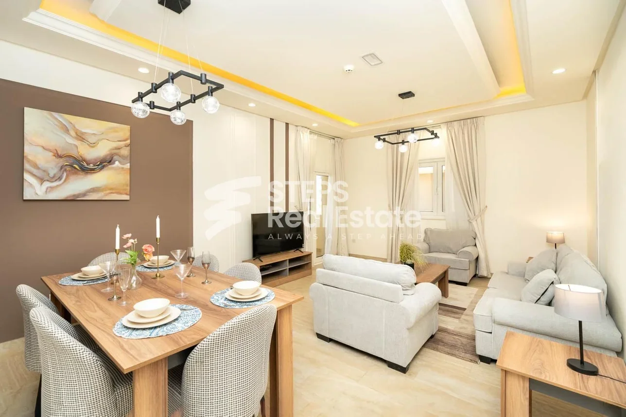 2 Bedrooms  Apartment  in Lusail -  Fox Hills  Fully Furnished