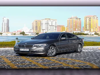 BMW  5-Series  530i  2017  Automatic  76,000 Km  4 Cylinder  Rear Wheel Drive (RWD)  Sedan  Gray