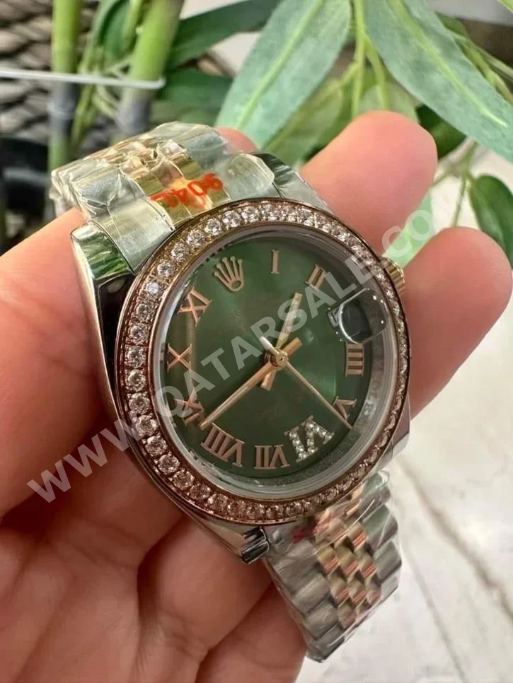 Watches - Rolex  - Analogue Watches  - Green  - Women Watches