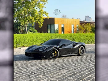 Ferrari  488  GTB  2017  Automatic  11,750 Km  8 Cylinder  Rear Wheel Drive (RWD)  Coupe / Sport  Black