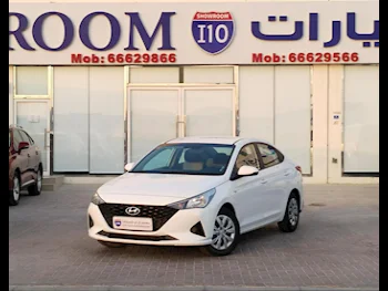 Hyundai  Accent  1.6  2023  Automatic  66,000 Km  4 Cylinder  Front Wheel Drive (FWD)  Sedan  White