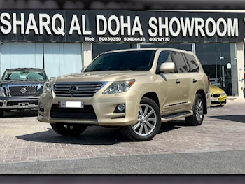 Lexus  LX  570  2011  Automatic  308,000 Km  8 Cylinder  Four Wheel Drive (4WD)  SUV  Gold