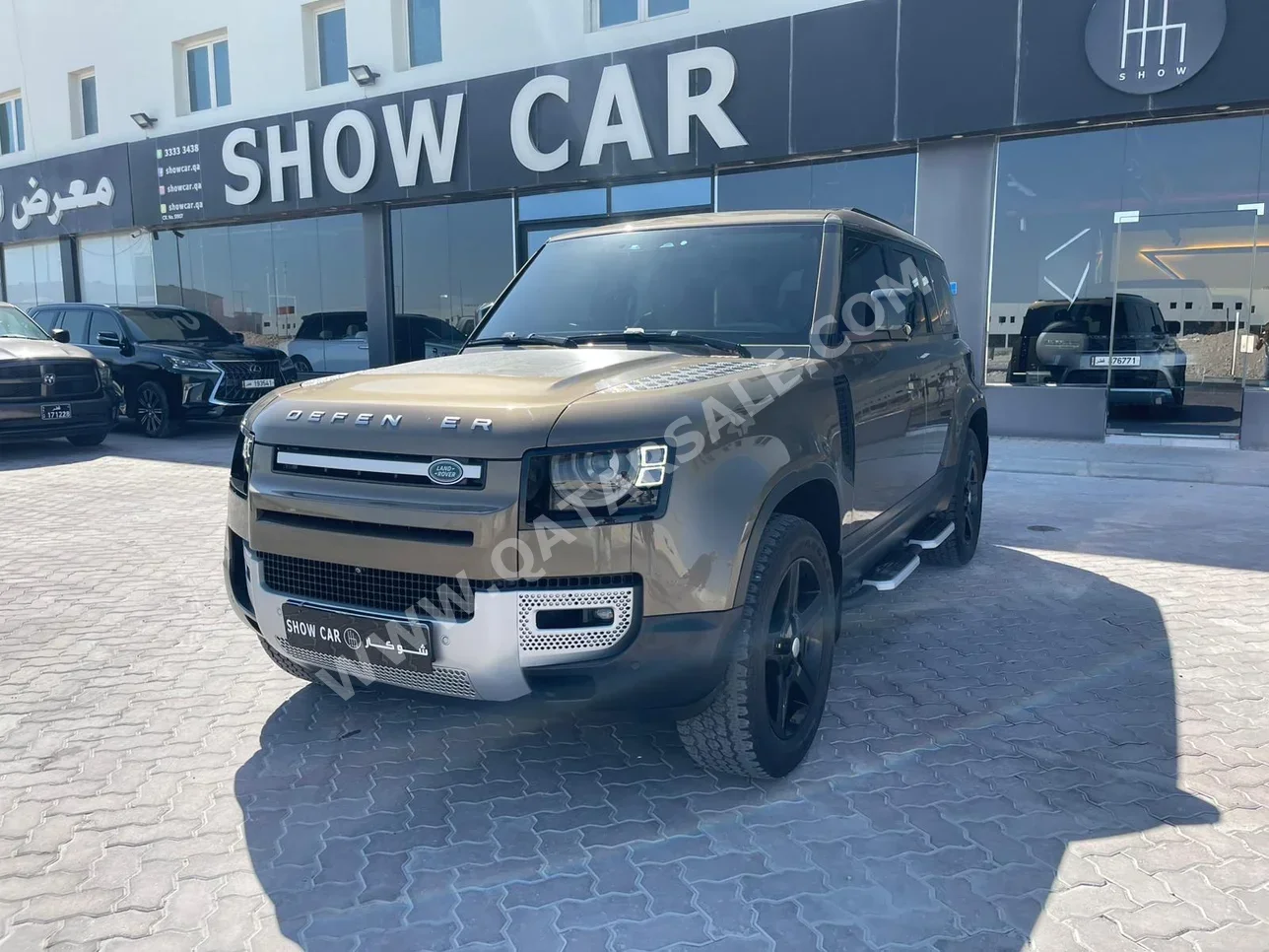 Land Rover  Defender  110  2020  Automatic  73,000 Km  4 Cylinder  Four Wheel Drive (4WD)  SUV  Brown