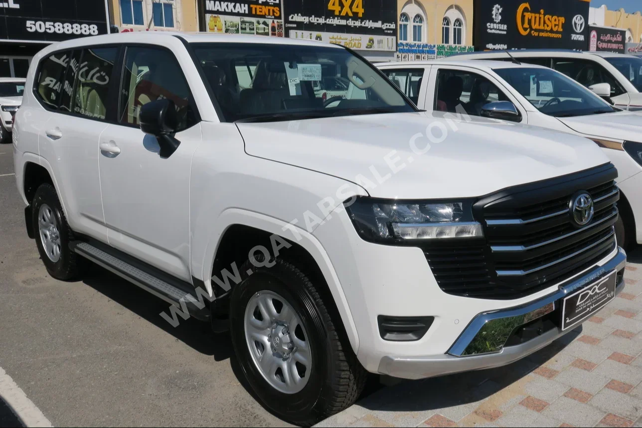  Toyota  Land Cruiser  GX  2024  Automatic  0 Km  6 Cylinder  Four Wheel Drive (4WD)  SUV  White  With Warranty