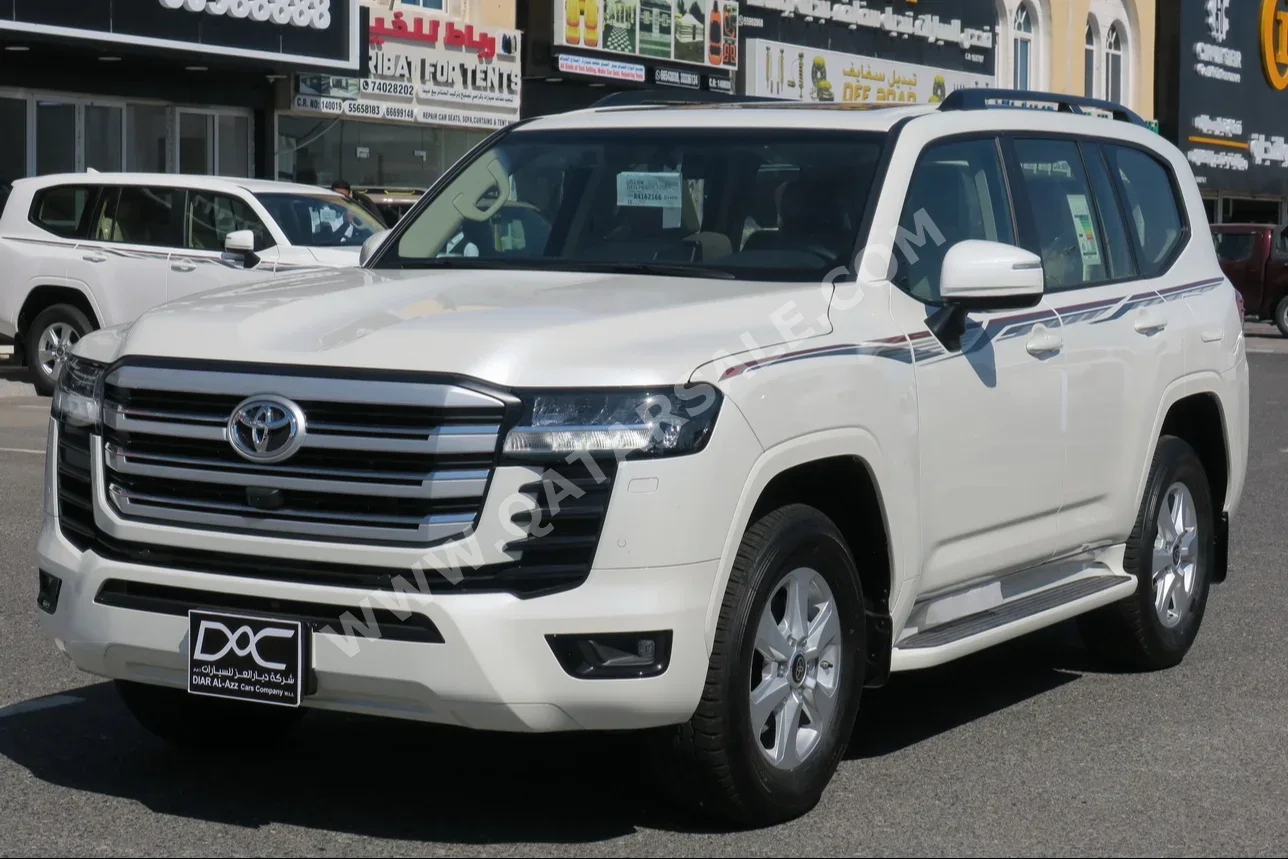 Toyota  Land Cruiser  GXR Twin Turbo  2024  Automatic  0 Km  6 Cylinder  Four Wheel Drive (4WD)  SUV  White  With Warranty