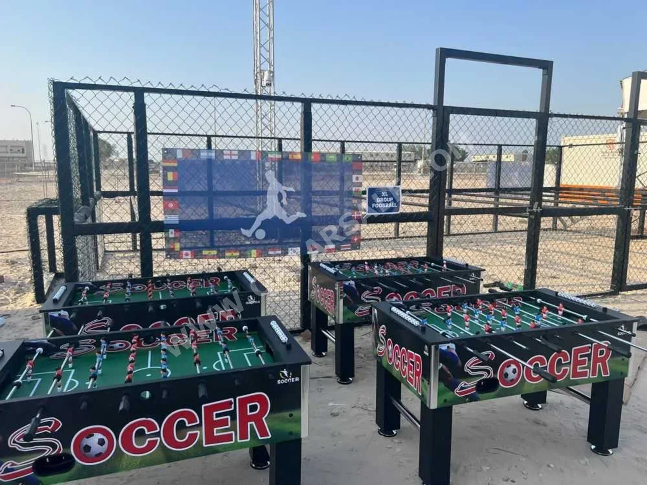 Green  Foosball Table