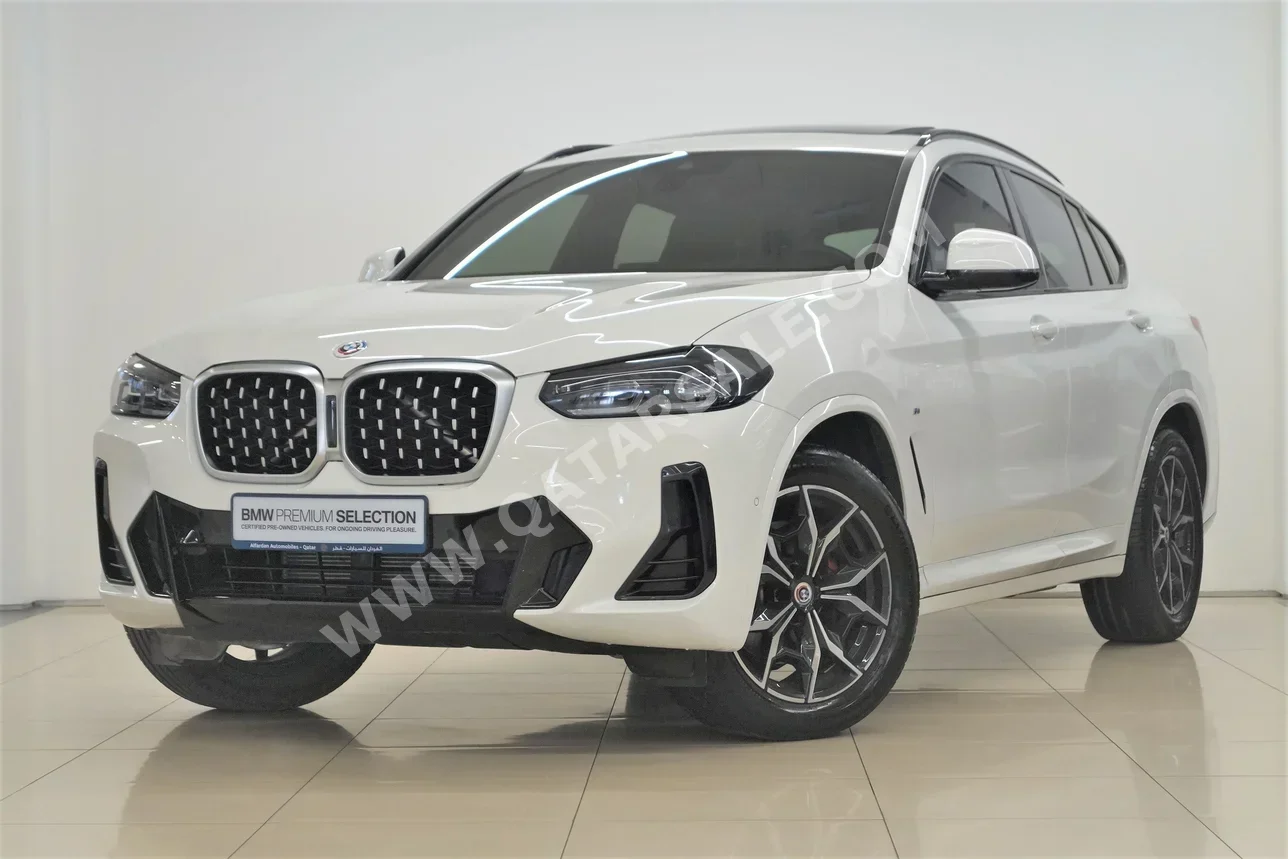 BMW  X-Series  X4  2023  Automatic  25,500 Km  4 Cylinder  Four Wheel Drive (4WD)  SUV  White  With Warranty