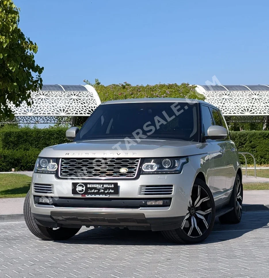 Land Rover  Range Rover  Vogue  Autobiography  2013  Automatic  133,216 Km  8 Cylinder  Four Wheel Drive (4WD)  SUV  Gold