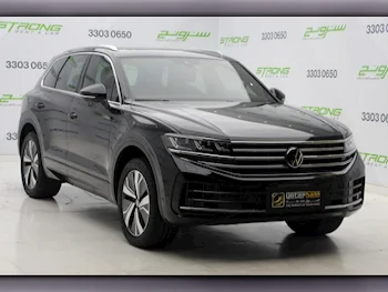 Volkswagen  Touareg  Elegance Premium  2024  Automatic  6,000 Km  6 Cylinder  Four Wheel Drive (4WD)  SUV  Black  With Warranty