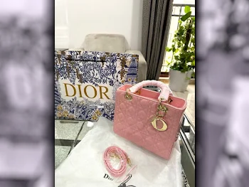 Bags  - Dior  - Pink  - Genuine Leather  - For Women