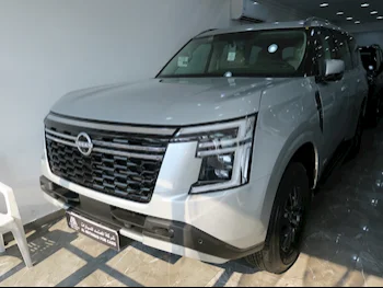 Nissan  Patrol  LE  2025  Automatic  0 Km  8 Cylinder  Four Wheel Drive (4WD)  SUV  Silver  With Warranty