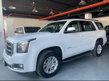 GMC  Yukon  SLE  2018  Automatic  55,000 Km  8 Cylinder  Rear Wheel Drive (RWD)  SUV  White