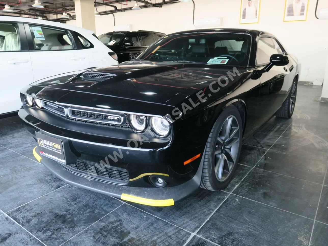 Dodge  Challenger  2023  Automatic  3,000 Km  6 Cylinder  Rear Wheel Drive (RWD)  Coupe / Sport  Black  With Warranty