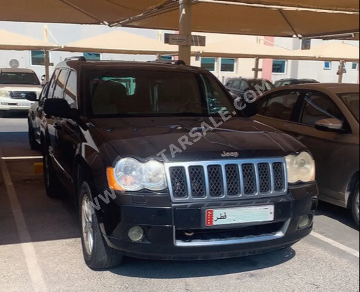 Jeep  Grand Cherokee  Overland  2008  Automatic  220,000 Km  8 Cylinder  Four Wheel Drive (4WD)  SUV  Black