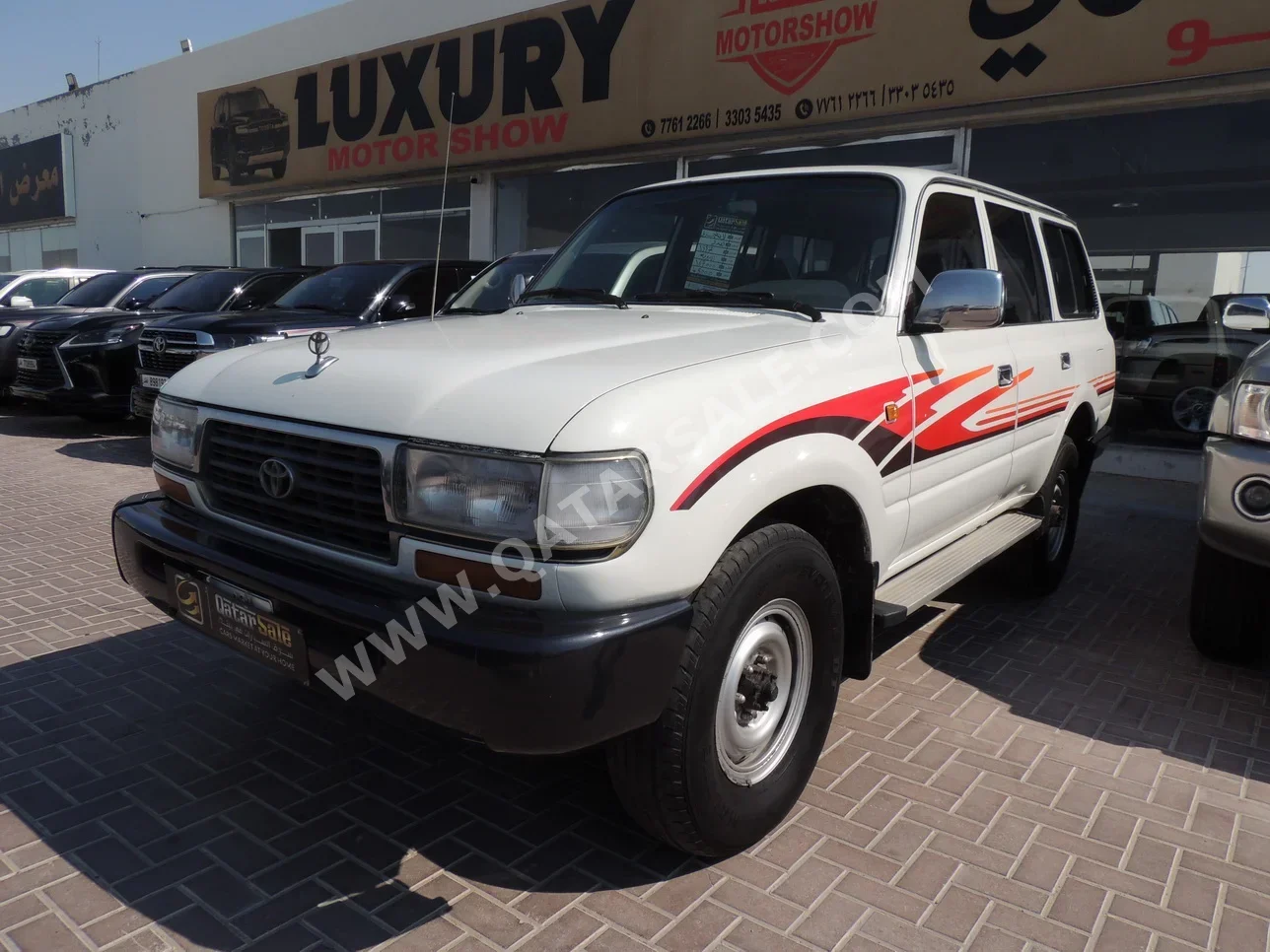 Toyota  Land Cruiser  GX  1997  Manual  167,000 Km  6 Cylinder  Four Wheel Drive (4WD)  SUV  White