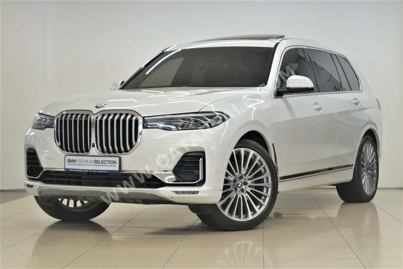 BMW  X-Series  X7  2022  Automatic  44,900 Km  6 Cylinder  All Wheel Drive (AWD)  SUV  White  With Warranty