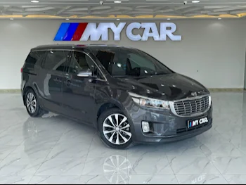 Kia  Carnival  2016  Automatic  73,000 Km  6 Cylinder  Front Wheel Drive (FWD)  Van / Bus  Gray