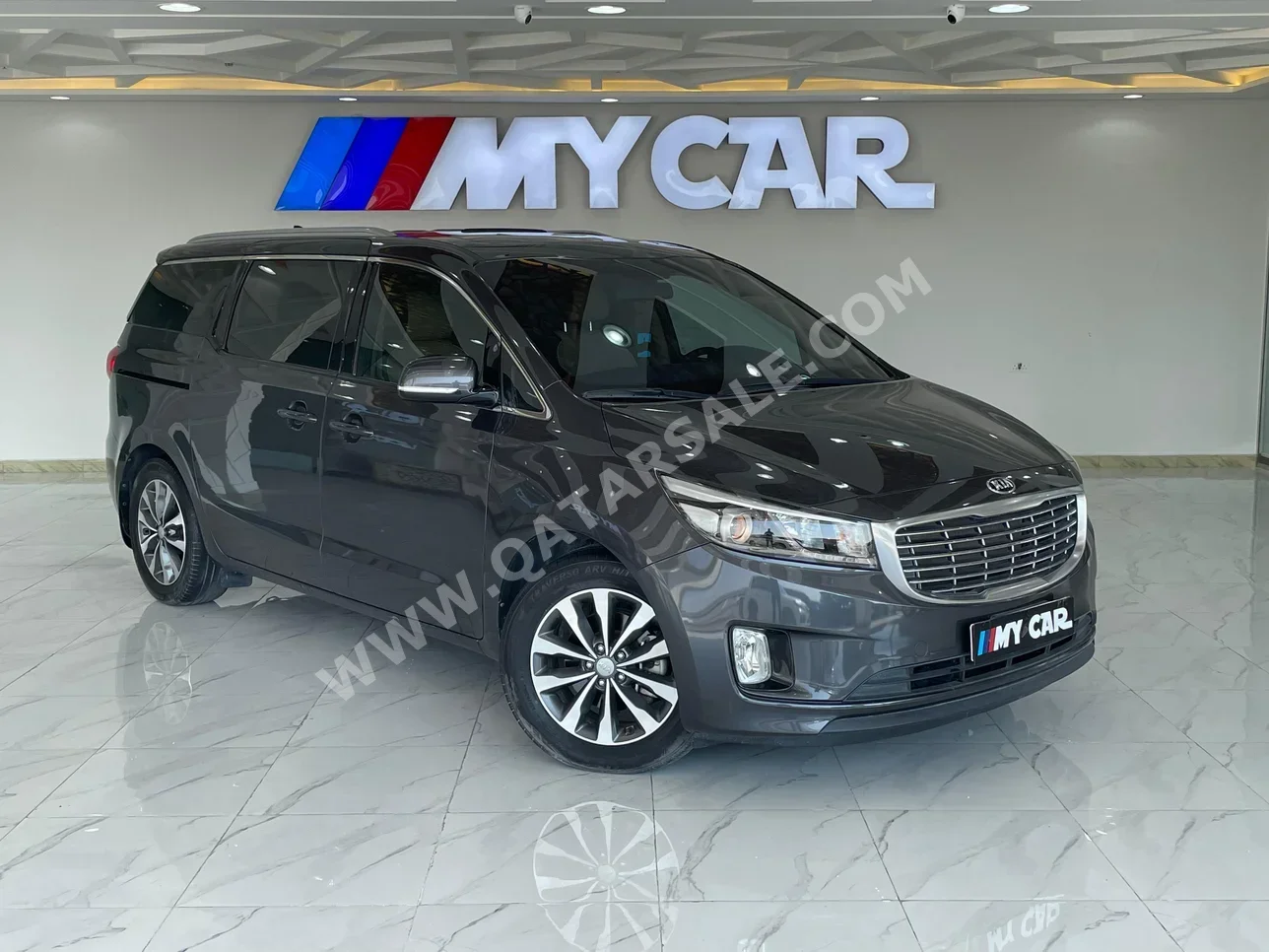 Kia  Carnival  2016  Automatic  73,000 Km  6 Cylinder  Front Wheel Drive (FWD)  Van / Bus  Gray