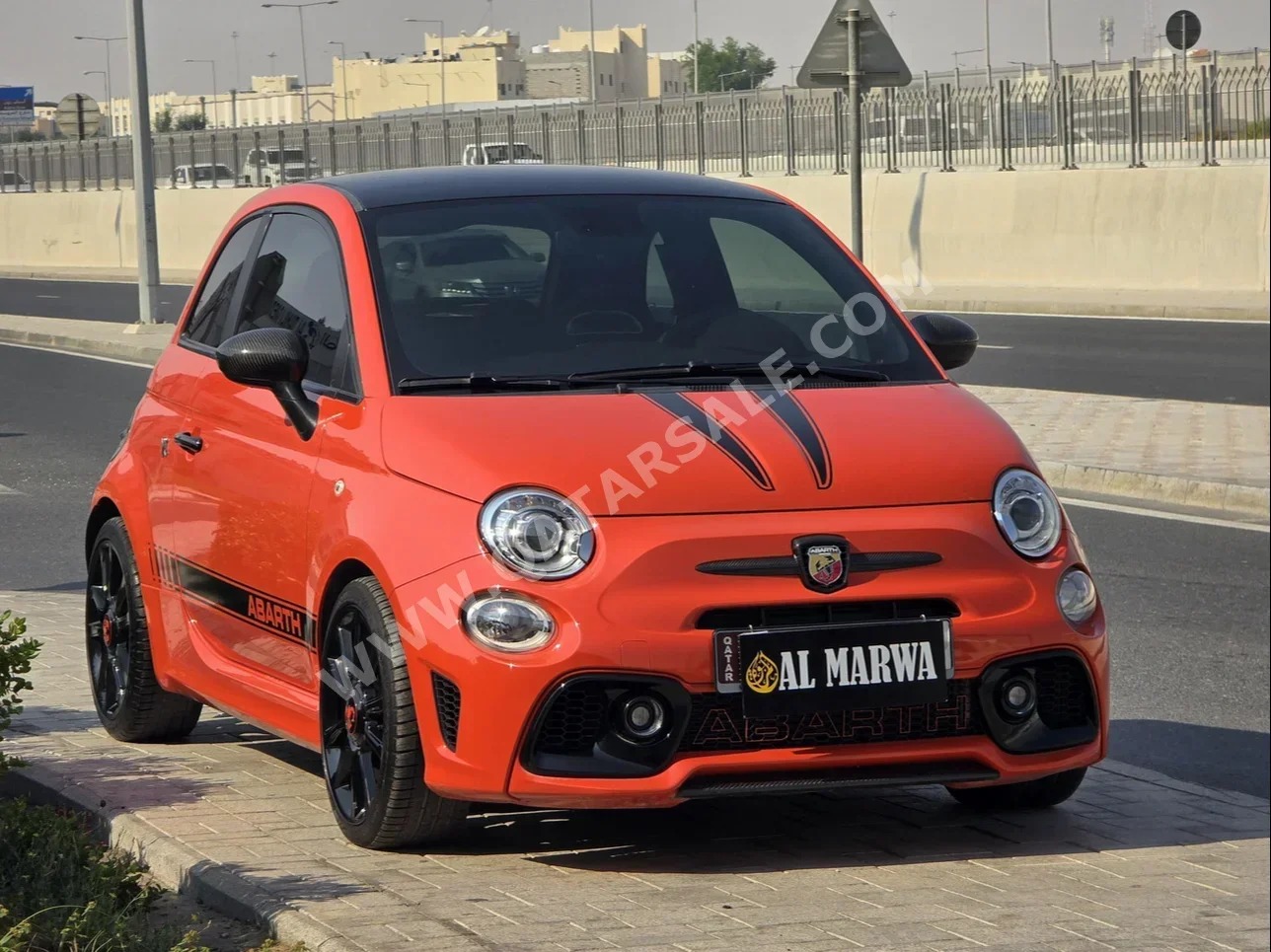 Fiat  695  Abarth  2023  Automatic  16,000 Km  4 Cylinder  Front Wheel Drive (FWD)  Hatchback  Orange  With Warranty