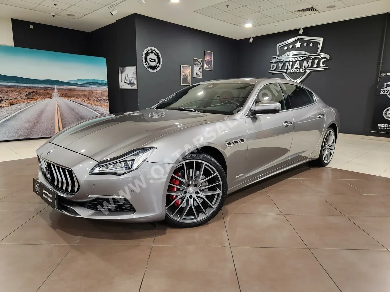 Maserati  Quattroporte  Granlusso  2020  Automatic  33,000 Km  6 Cylinder  All Wheel Drive (AWD)  Sedan  Silver