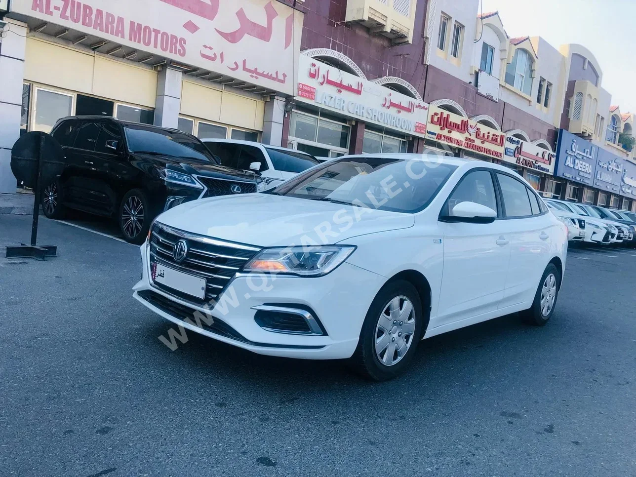 MG  5  2020  Automatic  115,000 Km  4 Cylinder  Front Wheel Drive (FWD)  Sedan  White