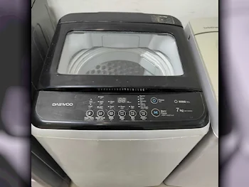 Washing Machines & All in ones Daewoo /  Top Load Washer  Silver