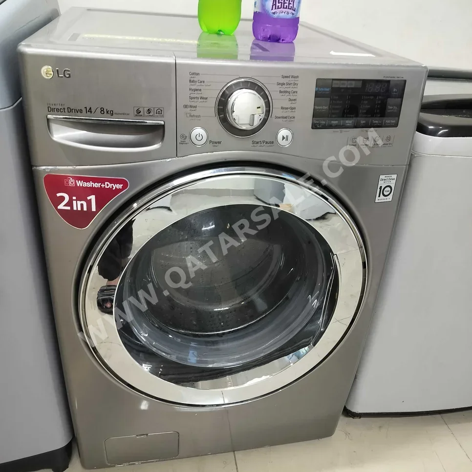 Washing Machines & All in ones LG /  Front Load Washer  Gray  Wi-Fi Connected