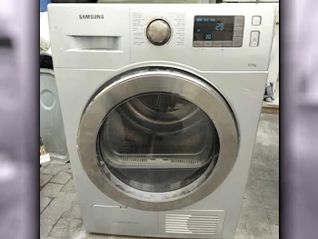 Samsung  Black Stainless  Sensor Dry  Warranty  Steam Dry Technology  With Delivery  With Installation /  Electric /  8 Kg