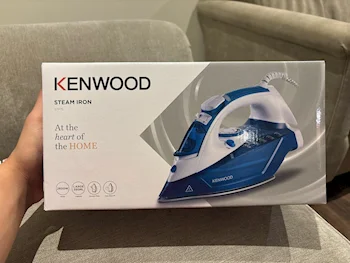 Electric Iron Kenwood  2600 Watt  White  2020  Ceramic  China  Auto Shut Off  Anti-Drip  Self-Cleaning  Non-Stick  Warranty