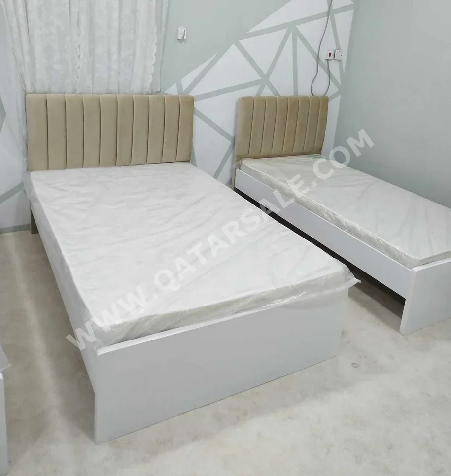 Beds - Single  - Yellow  - Mattress Included