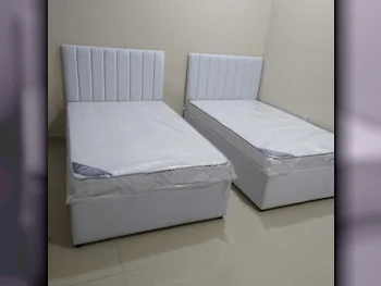 Beds - Single  - White  - Mattress Included