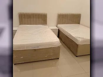 Beds - Single  - Yellow  - Mattress Included