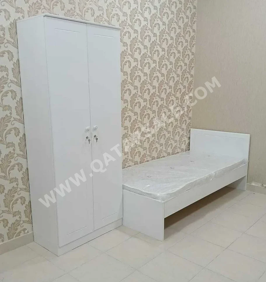 Beds - Single  - White  - Mattress Included