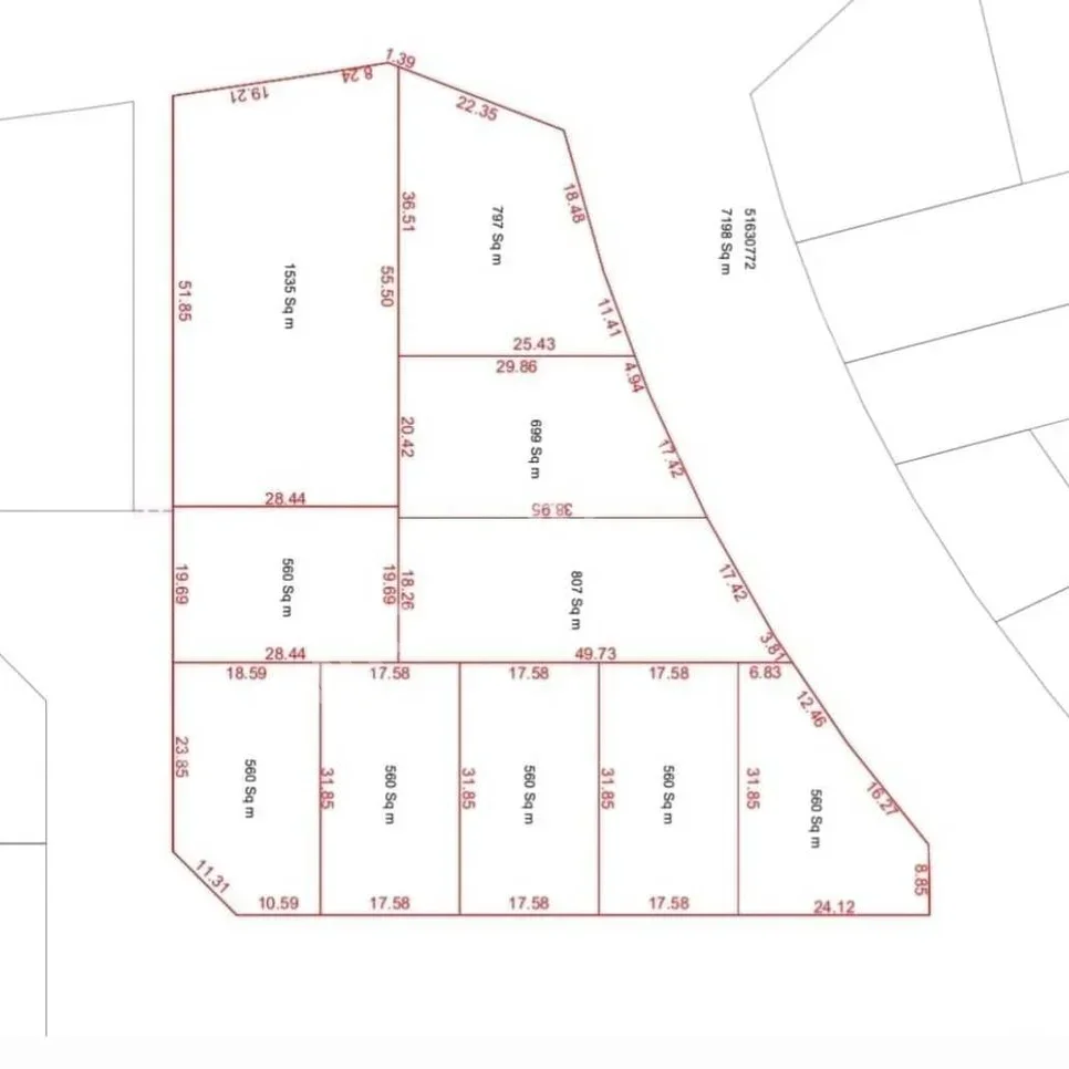 Lands For Sale in Al Rayyan  - Izghawa  -Area Size 560 Square Meter