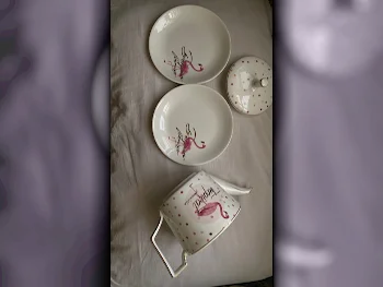 Plates -  Bowls -  cutlery set -  Mugs