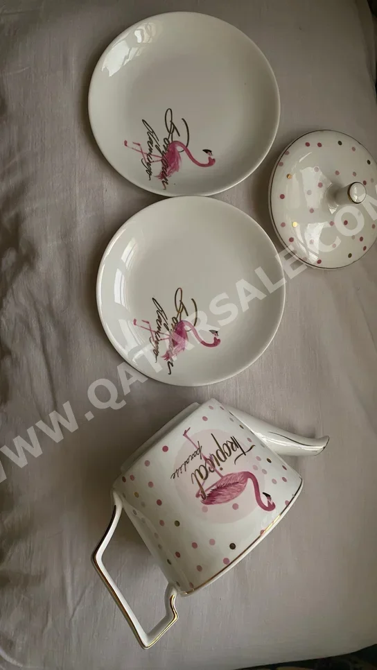 Plates -  Bowls -  cutlery set -  Mugs