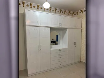 Wardrobes & Dressers - Doha Furniture  - Wardrobes  - White